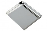 Nerezová stěrka lopatka 150x110mm - Cukrářské a pekařské potřeby - Metly, štětce, papír, odměrky