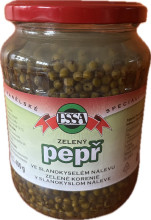 Pepř zelený v nálevu 700g - - Koření - Jednodruhové koření