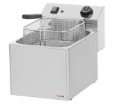 Elektrická fritéza FE 07 E  - 8l, 230V  (REDFOX) - Stolní zařízení - Fritézy a udržovače hranolek