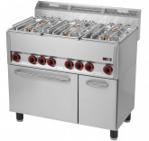 Plynový sporák s elektrickou troubou SPT 90 GLS (REDFOX) - Řada 600 - Linka-600