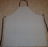 Zástěra řeznická bavlněná černo-bílá kostka pepito 100x120cm - Pracovní oděvy a ochranné pomůcky - Zástěry