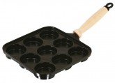 Lívanečník 9 pozic  (š=26, d=26cm, 1,20 kg) - Hrnce, Pekáče, Pánve - Pánve