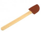 Cukrářská stěrka na těsto 410mm (dřevo, guma) - Cukrářské a pekařské potřeby - Metly, štětce, papír, odměrky