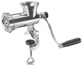 Nerezový ruční mlýnek na maso č.8 TC-8 INOX Tre Spade - Mlýnky na maso, Řezačky masa - Mlýnky na maso ruční