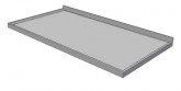Pracovní deska s prolamem 1300x600 - Nerezové pracovní stoly - Pracovní desky