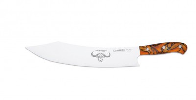 Exkluzivní nůž Giesser PremiumCut - Spicy Orange, délka ostří 30 cm, G-1900/30 SO - Nože, Ocílky, Rukavice, Zástěry - Giesser - PremiumCut