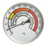 Teploměr do udírny Barbecue a gril průměr 100mm, 0 až +260 °C stonek 250mm - Gastro příslušenství - Teploměry, Stopky, Váhy