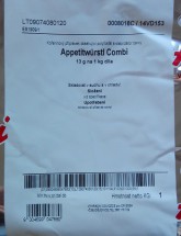 Almi Appetitwürstl combi 1kg - kořenící směs - - Koření - Směsi pro masnou výrobu