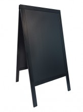 Securit® Nabídková stojanová tabule Woody Sandwich 70x125cm  černá - Barový, restaurační servis a hotelové doplňky - Nabídkové tabule Áčkové