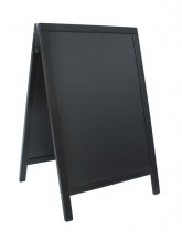 Securit® Nabídková stojanová tabule Duplo Sandwich 55x85cm černá - Barový, restaurační servis a hotelové doplňky - Nabídkové tabule Áčkové
