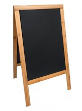Securit® Nabídková stojanová tabule Woody Sandwich 70x125cm teak - Barový, restaurační servis a hotelové doplňky - Nabídkové tabule Áčkové