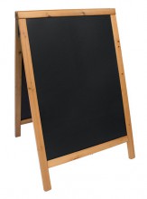 Securit® Nabídková stojanová tabule Woody Sandwich 55x85cm teak - Barový, restaurační servis a hotelové doplňky - Nabídkové tabule Áčkové