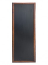 Securit® Nabídková nástěnná tabule LONG 56x150cm tmavě hnědá - Barový, restaurační servis a hotelové doplňky - Nabídkové tabule nástěnné