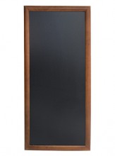 Securit® Nabídková nástěnná tabule LONG 56x120cm tmavě hnědá - Barový, restaurační servis a hotelové doplňky - Nabídkové tabule nástěnné