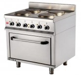 Elektrický sporák SE-740 GastroHaal - Řada 700 - Linka-700