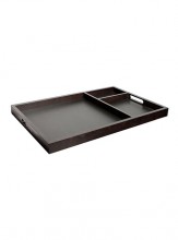 Securit® Dřevěný podnos s popisovatelným povrchem 60x40x4cm room service - Barový, restaurační servis a hotelové doplňky