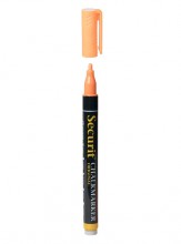 Securit® Tekutý křídový popisovač 1-2mm oranžový - Barový, restaurační servis a hotelové doplňky - Popisovače na tabuli a sklo