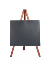 Securit® Stolní stojánek s popisovací tabulkou MINI 15x24cm (1ks),Mahagon - Barový, restaurační servis a hotelové doplňky - Nabídkové tabule stolní