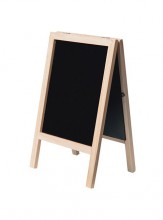 Securit® 1 stojánek s popisovací tabulkou 15x24cm, lakovaný Plain - Barový, restaurační servis a hotelové doplňky - Nabídkové tabule Áčkové