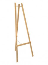 Securit® Dřevěný třínohý stojan 70x165 cm, přírodní - Barový, restaurační servis a hotelové doplňky - Nabídkové tabule Áčkové