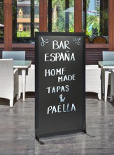Securit® Universální tabule MULTIBOARD 60x115 cm, černý rám - Barový, restaurační servis a hotelové doplňky - Univerzální tabule