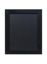 Securit® Nástěnná popisovací tabule WOODY s popisovačem, 20x24cm, černá - Barový, restaurační servis a hotelové doplňky - Nabídkové tabule nástěnné
