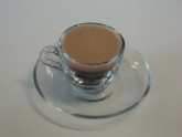 Atrapa skleněný šálek kávy - espresso - Gastro příslušenství - Atrapy potravin