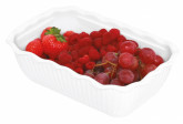 Miska bílá 175x265x80mm polykarbonátová servírovací na salát - Gastro příslušenství - CATERING Servírovací podnosy, misky, vaničky, košíky