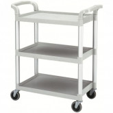 Vozík servírovací, nosnost 180 kg, 787x406x914mm - Servírovací vozíky a vozíky pod přepravky - Servírovací vozíky 3 police